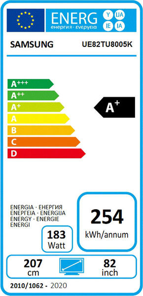 Samsung UE82TU8005 - TV LED sur Son-Vidéo.com