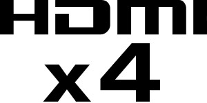 HDMI x 4 (nombre de connecteurs)