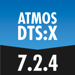 Dolby Atmos / DTS:X 7.2.4